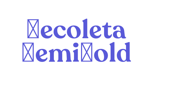 Recoleta SemiBold Font