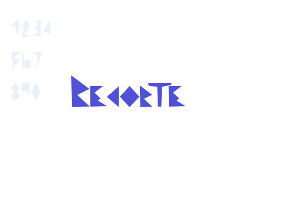 Recorte Font Download