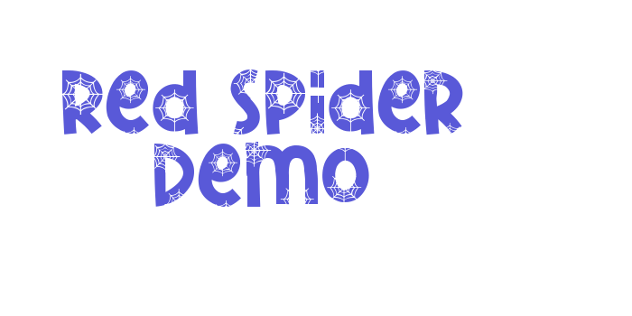 Red Spider Demo Font Download