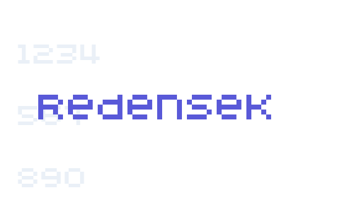 Redensek Font Download