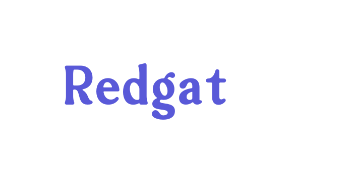 Redgat Font Download