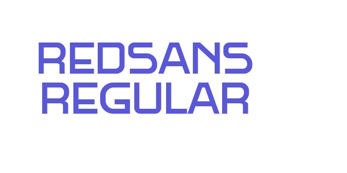 Redsans Regular Font Download