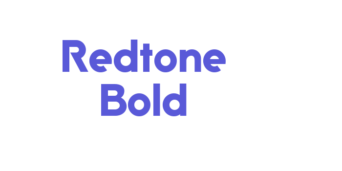 Redtone Bold Font