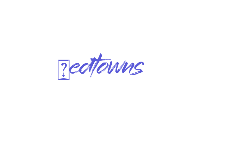 Redtowns Font