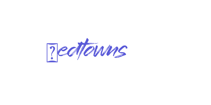 Redtowns Font Download