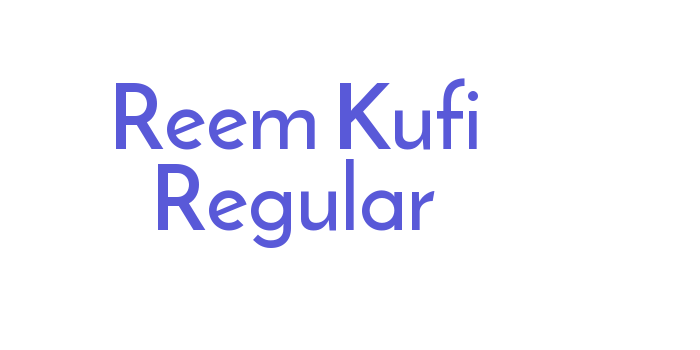 Reem Kufi Regular Font Download