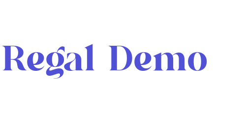 Regal_Demo-font-download