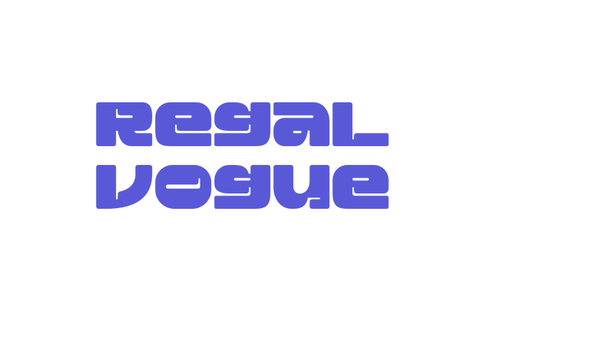 Regal Vogue Font