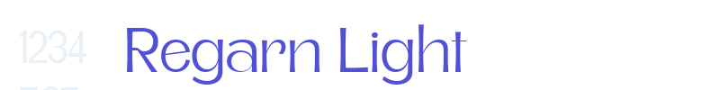 Regarn Light-font
