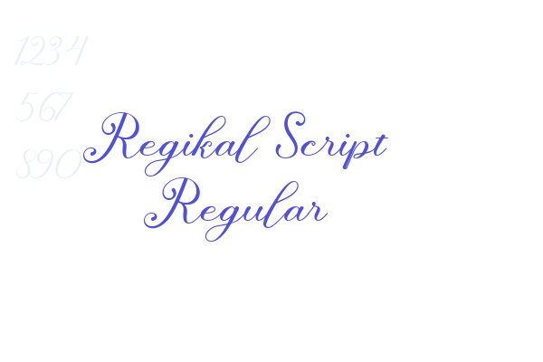 Regikal Script Regular