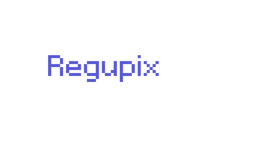 Regupix Font