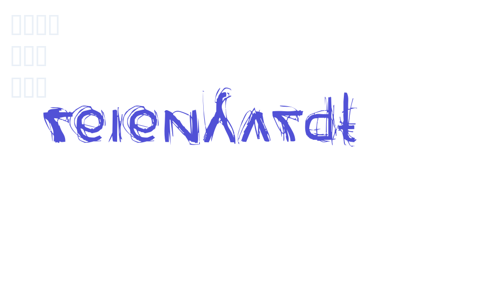 Reienhardt-font-download