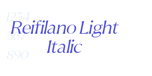 Reifilano Light Italic-font-download
