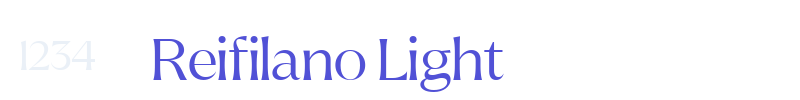 Reifilano Light-font