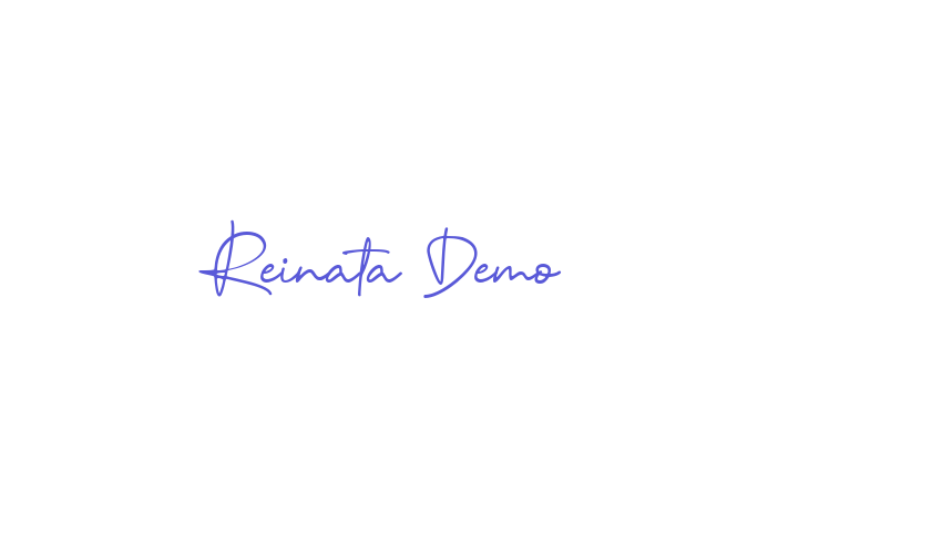 Reinata Demo Font