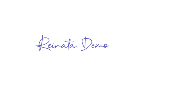 Reinata Demo Font Download