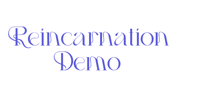 Reincarnation Demo Font Download