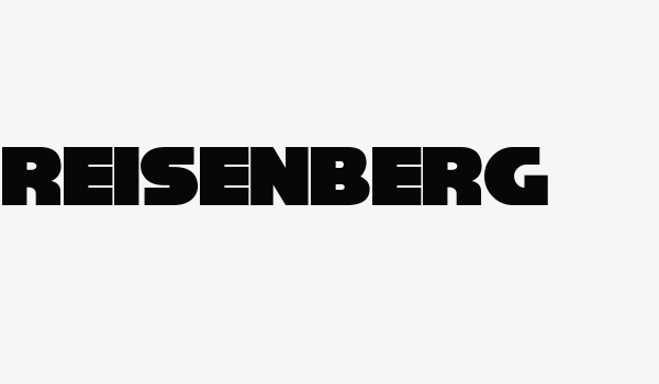 Reisenberg Font