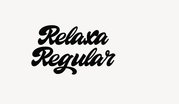 Relaxa Regular Font