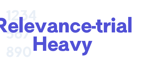 Relevance-trial Heavy-font-download