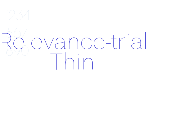 Relevance-trial Thin