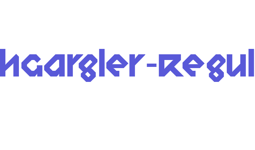 RelishGargler-Regular Font