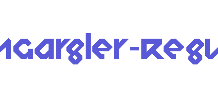 RelishGargler-Regular Font Download