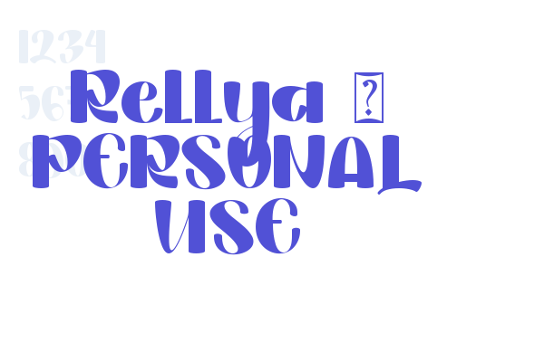Rellya – PERSONAL USE