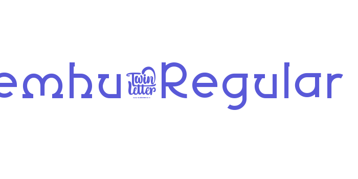 Remhu-Regular Font