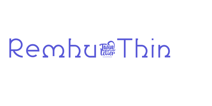 Remhu-Thin Font Download