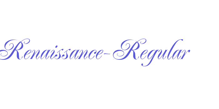 Renaissance-Regular Font Download