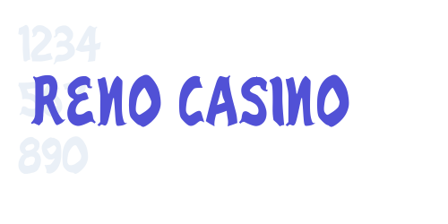 Reno Casino-font-download
