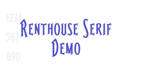 Renthouse Serif Demo-font-download