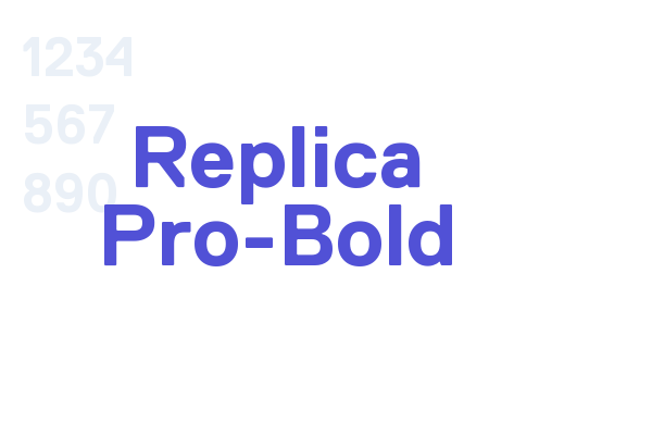 Replica Pro-Bold