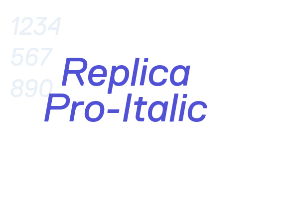 Replica Pro-Italic