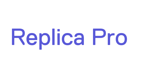 Replica Pro Font