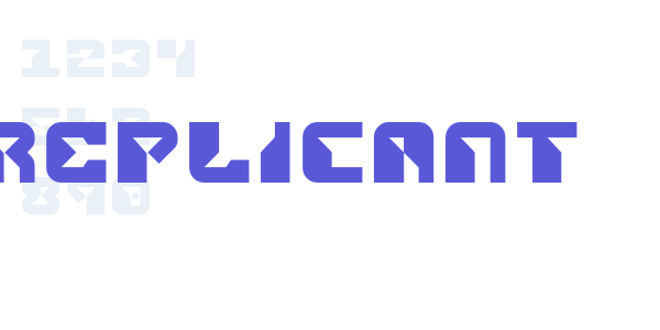 Replicant font free