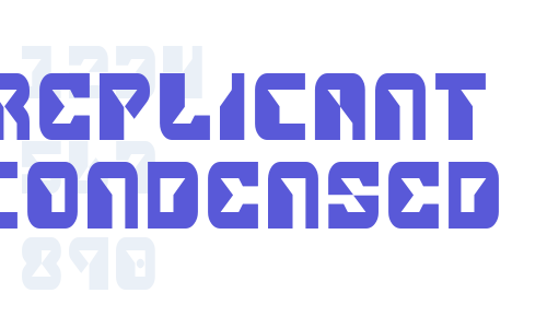 Replicant Condensed Font Download