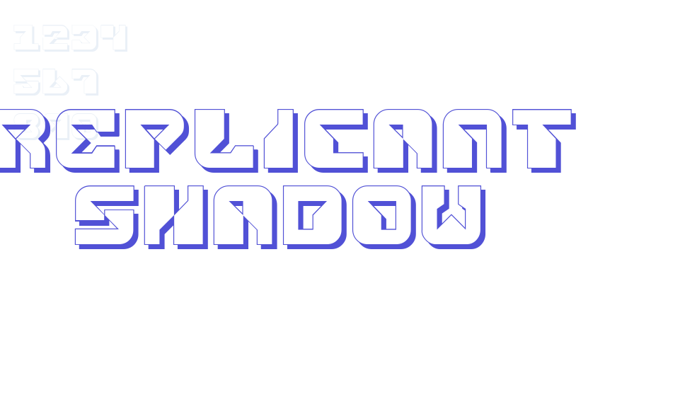 Replicant Shadow-font-download