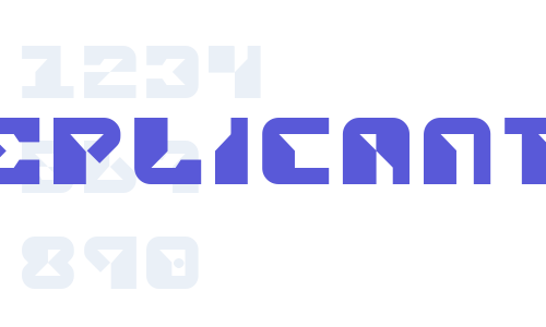 Replicant Font Download