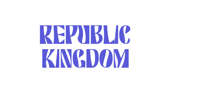 Republic Kingdom Font Download