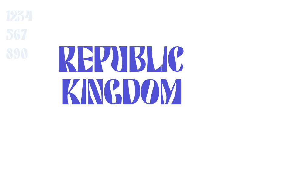 Republic Kingdom-font-download