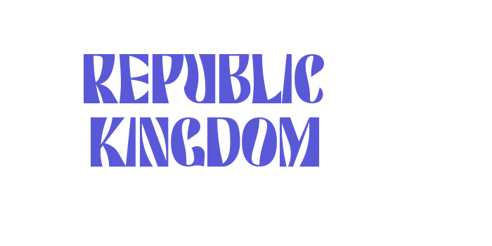 Republic Kingdom Font