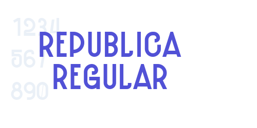 Republica Regular-font-download