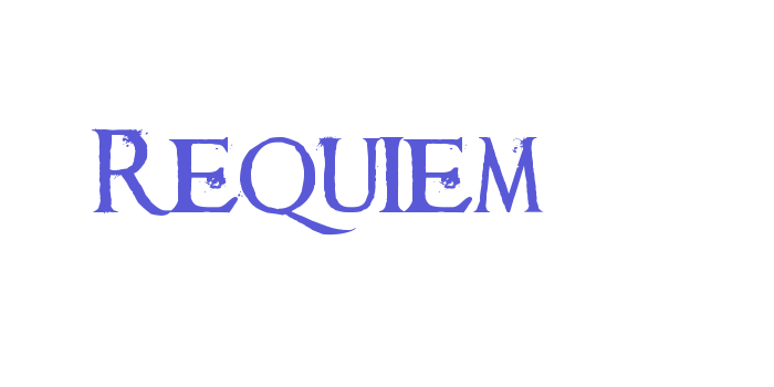 Requiem Font