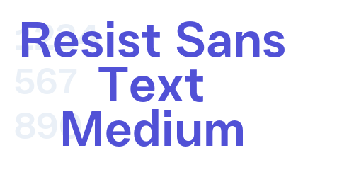 Resist Sans Text Medium-font-download