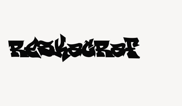 ReskaGraf Font