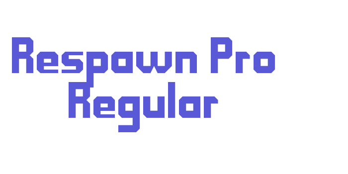 Respawn Pro Regular Font