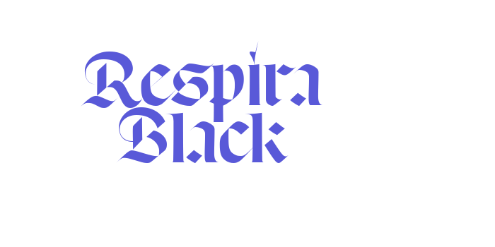 Respira Black Font Download