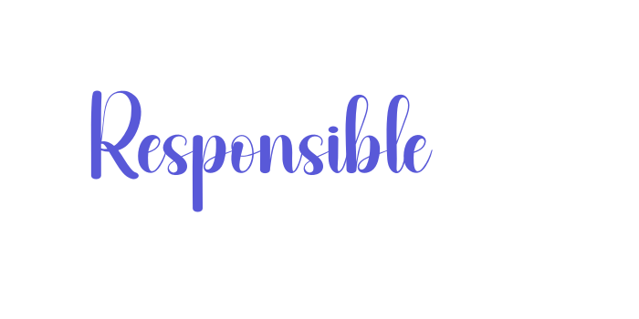 Responsible Font Download